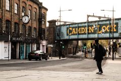 Outside Camden Lock Market