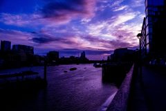 Sunset, Thames River