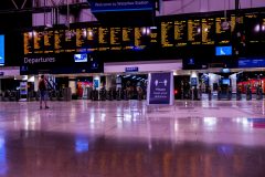 Empty Waterloo Station