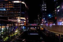 NIght in Canary Walf